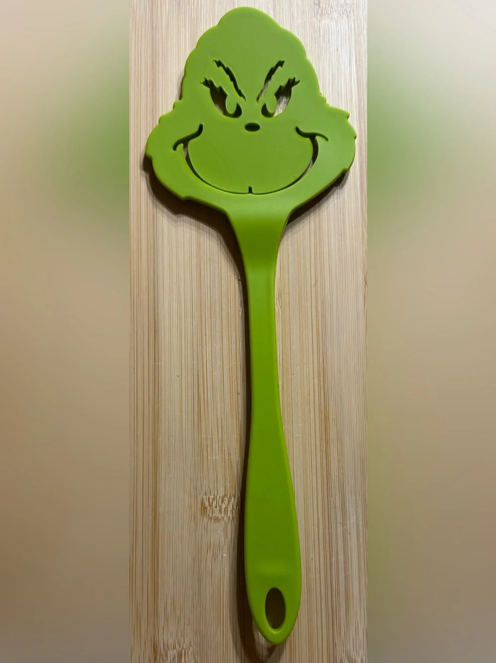The Grinch Silicone Kitchen Spatula Green Christmas